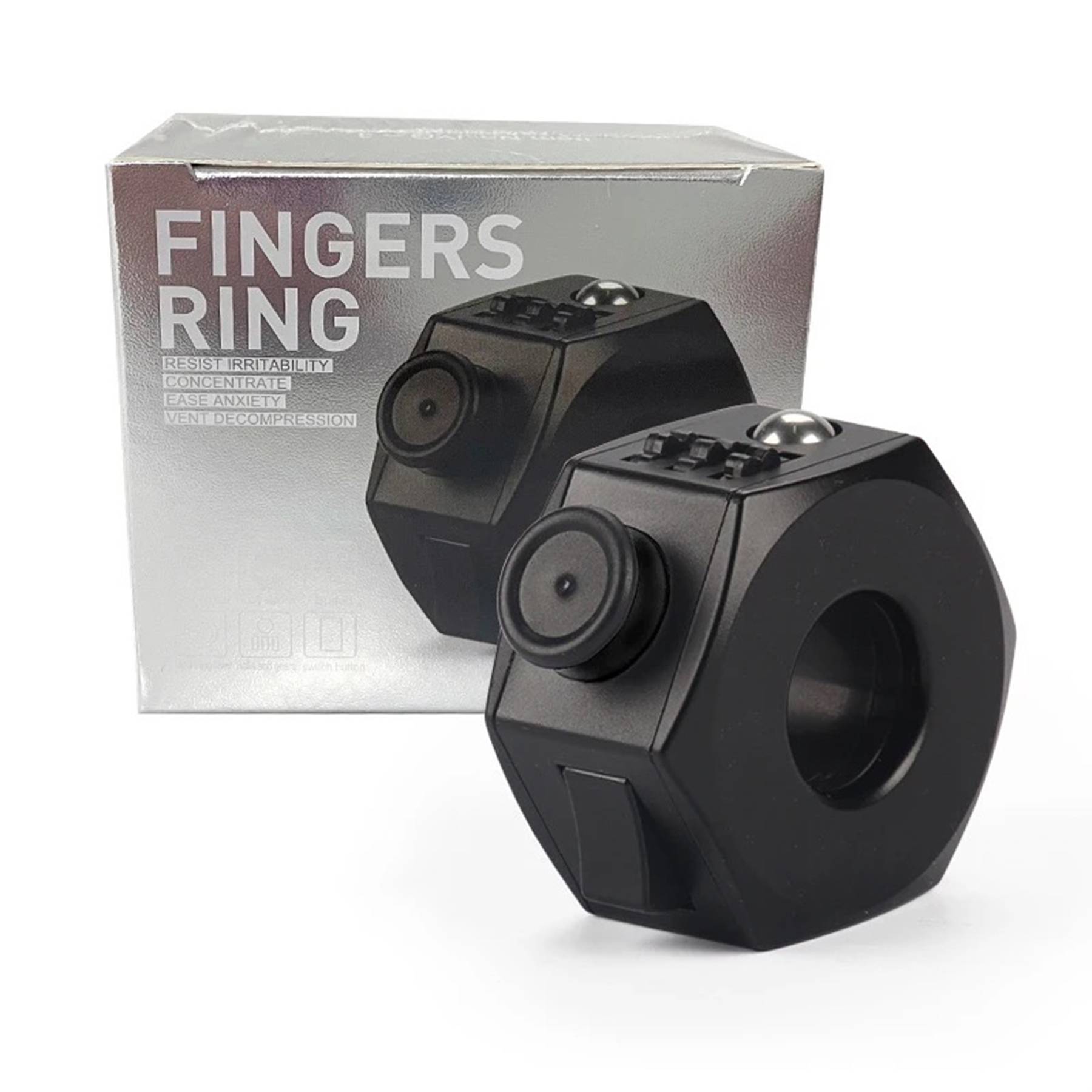 Cube decompression ring stress relief toy 7
