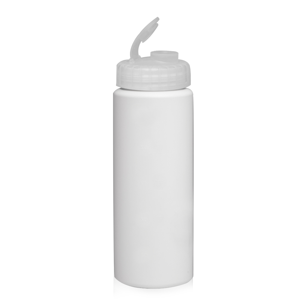 32 oz HDPE Plastic Water Bottle with Sipper Lid 8