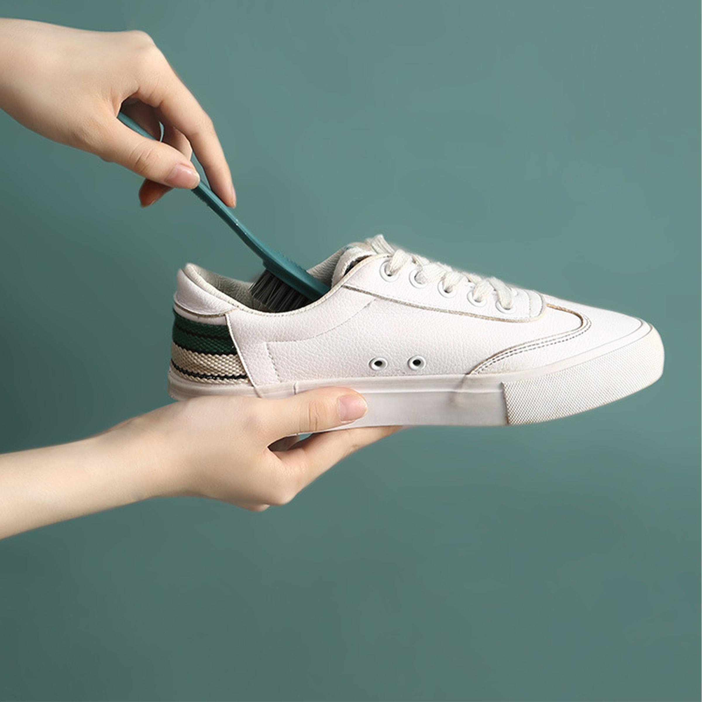 Polypropylene Household Long Handled Cleaning Shoe Brush 2