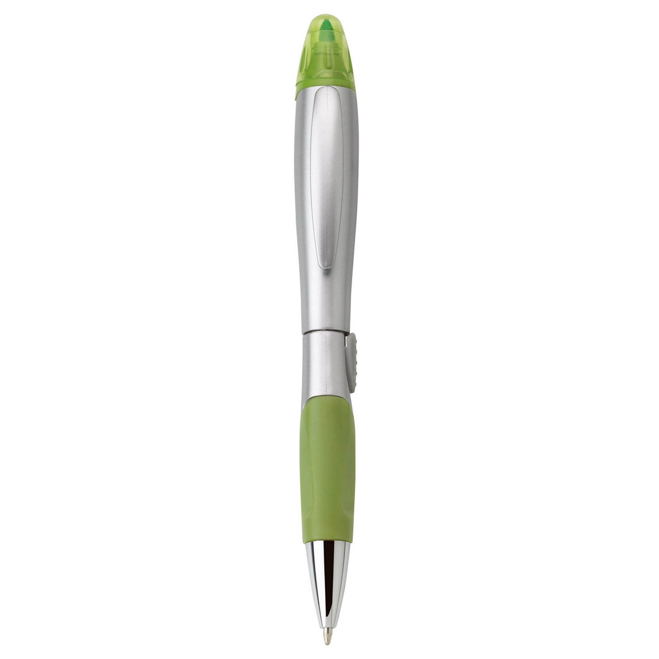 Silver blossom ballpoint penhighlighter 50