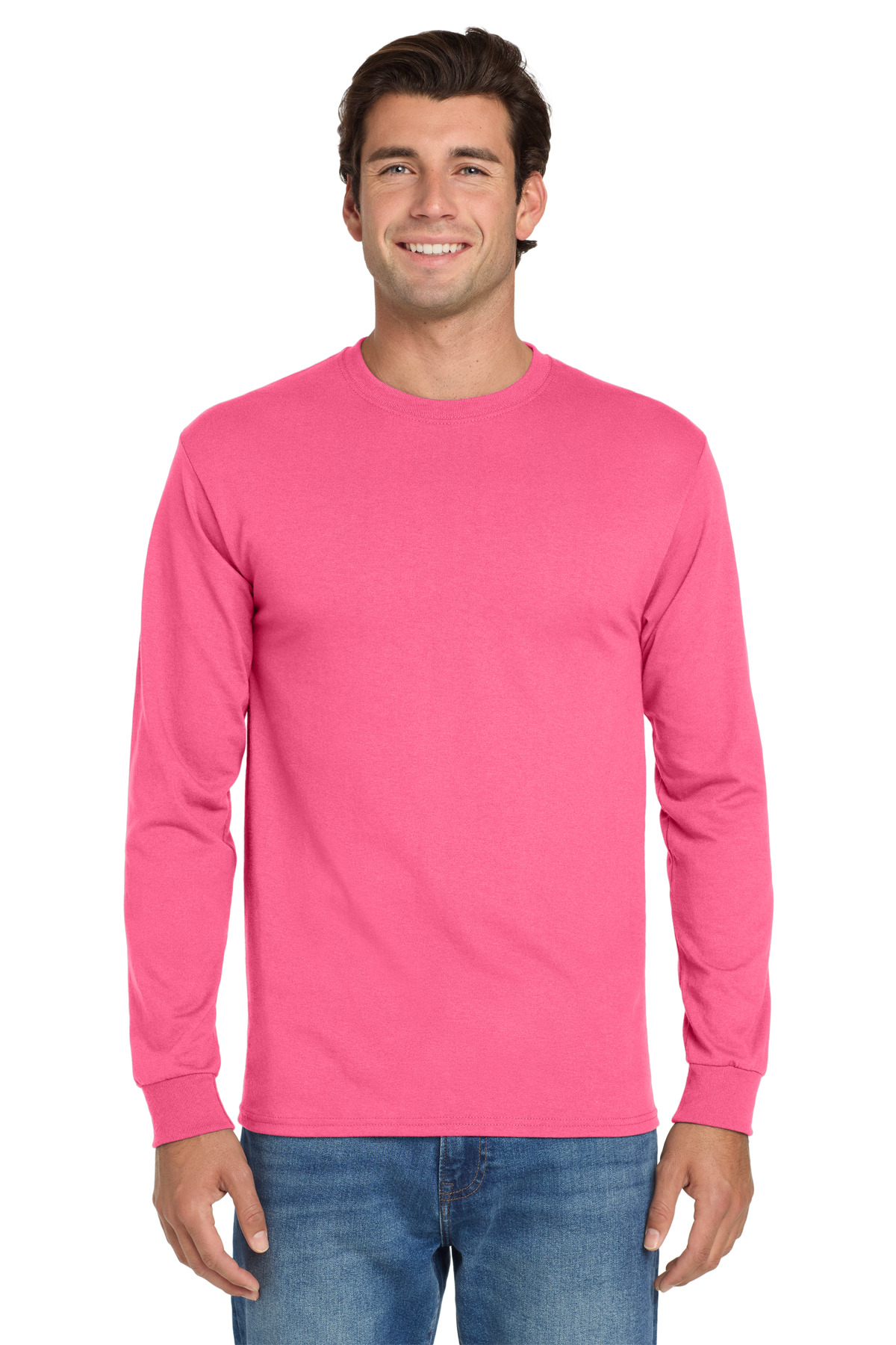 Jerzees - Dri-Power 50/50 Cotton/Poly Long Sleeve T-Shirt. 29LS 52