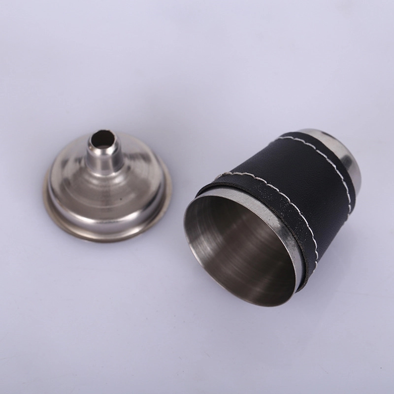 Custom 8 oz Hip Flask Gift Set 8