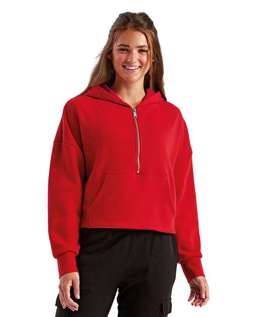 Women's Alice Half-Zip Hooded Sweatshirt - TD077 33