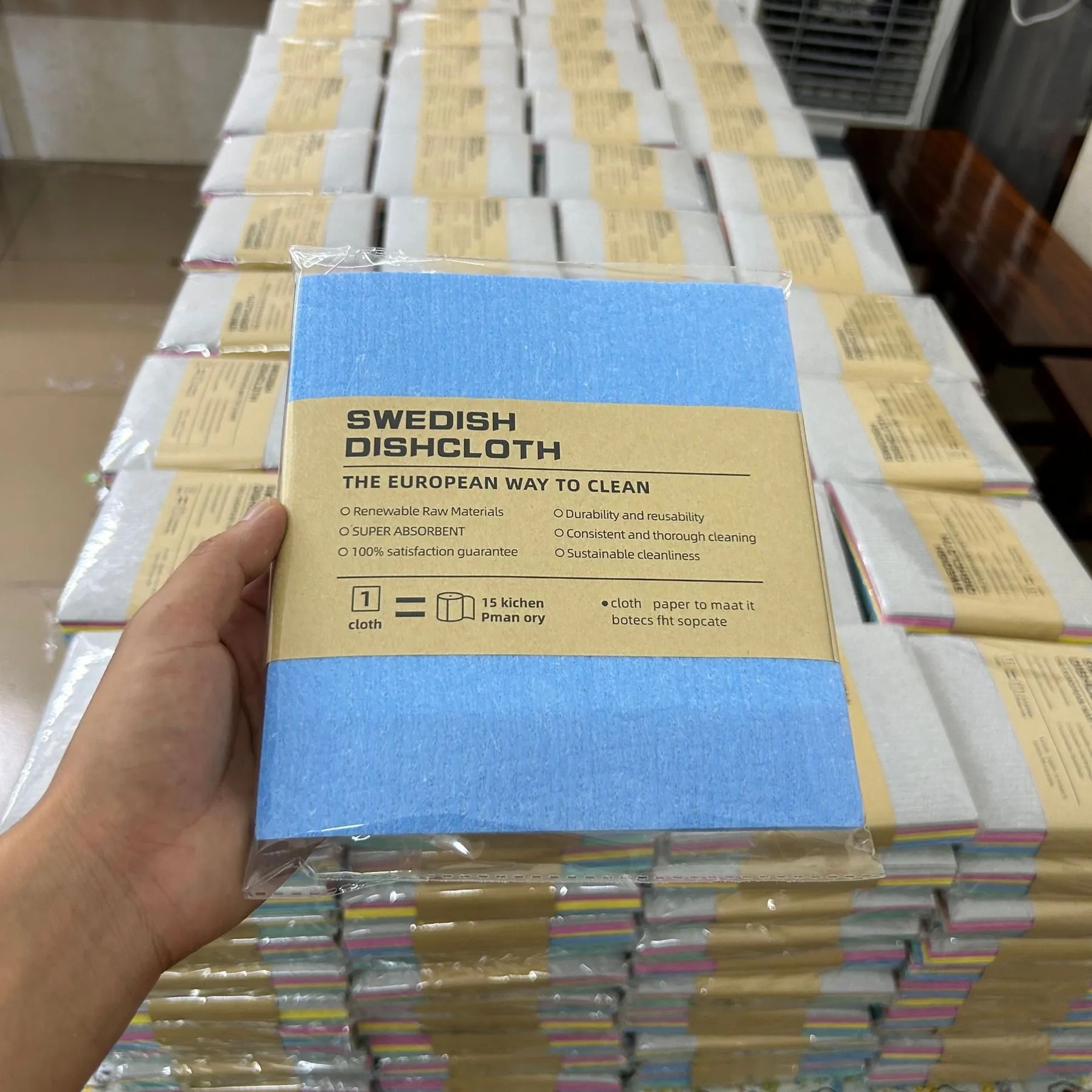 Solid Color Degradable Napkins Cloth 24