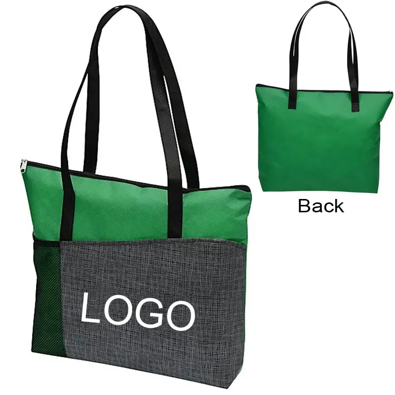 Custom Select Pattern Non-Woven Tote Bags 3