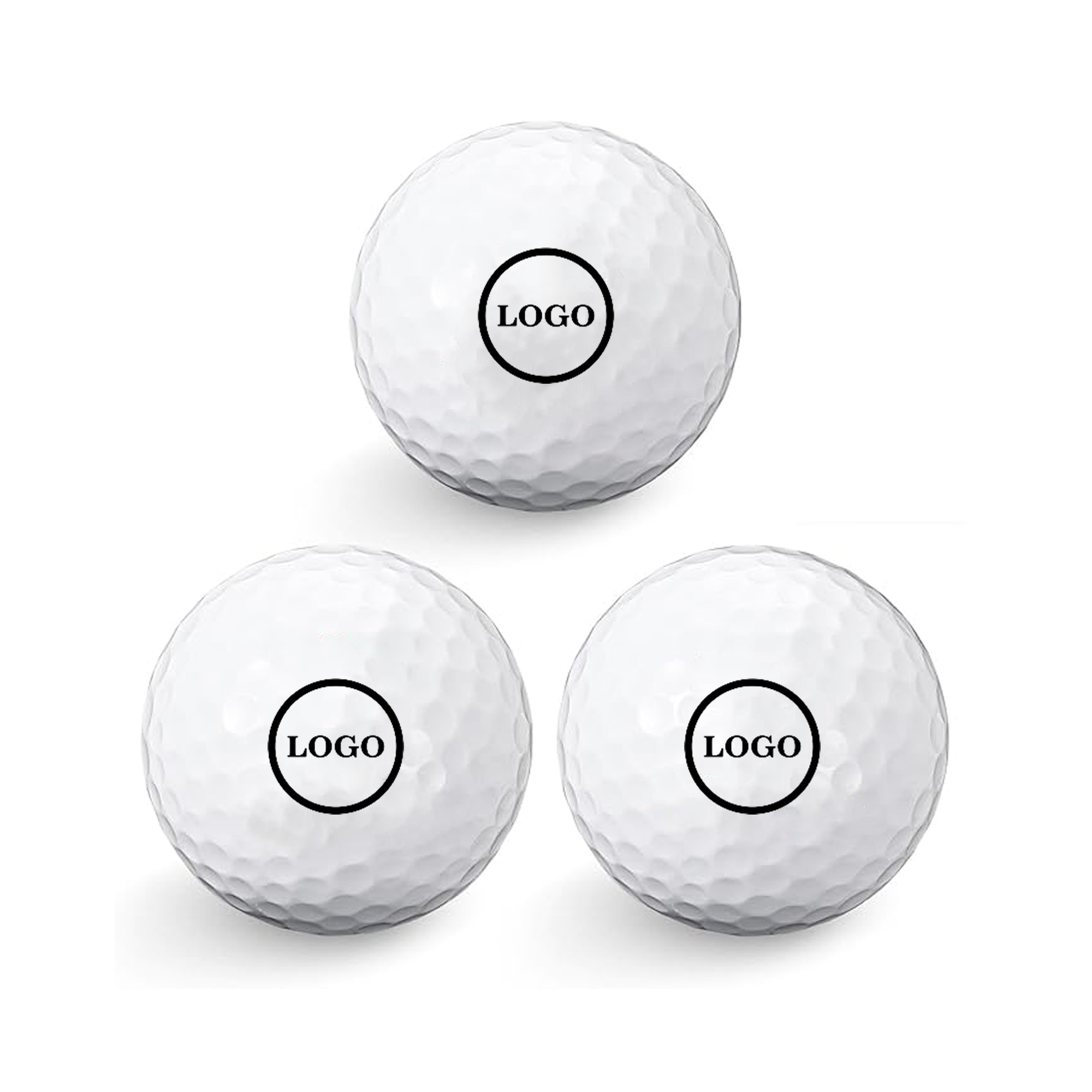 Customizable Two-Layer Golf Balls for Events & Promotions 4