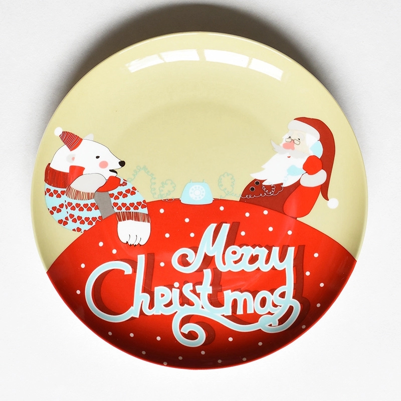 Christmas Fine Bone China Dinner Plate 4