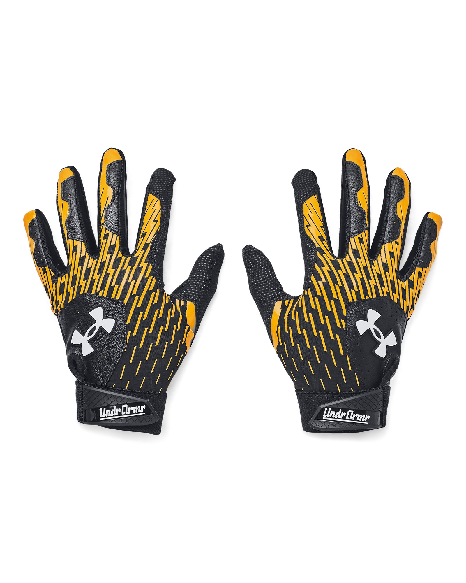 UA Clean Up Boys' Batting Gloves 8