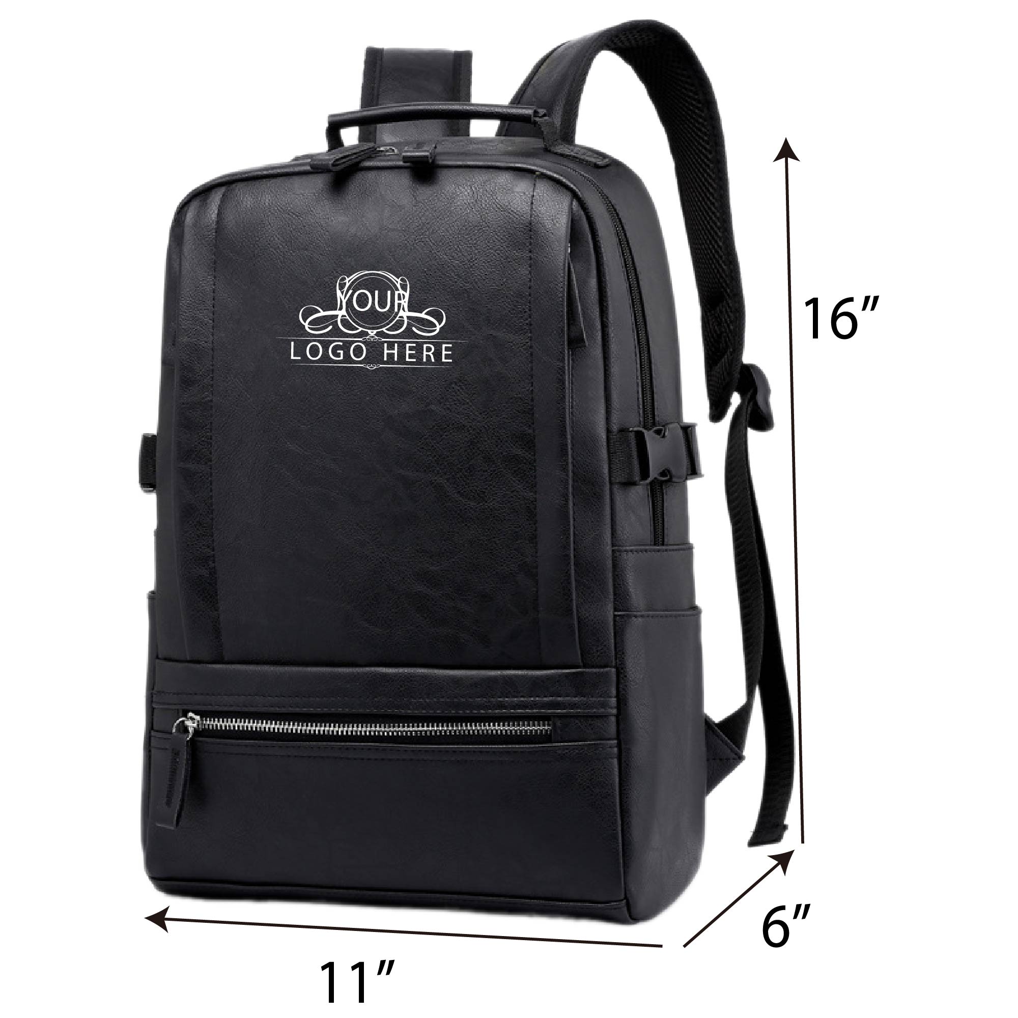 Business Leather Backpack 1