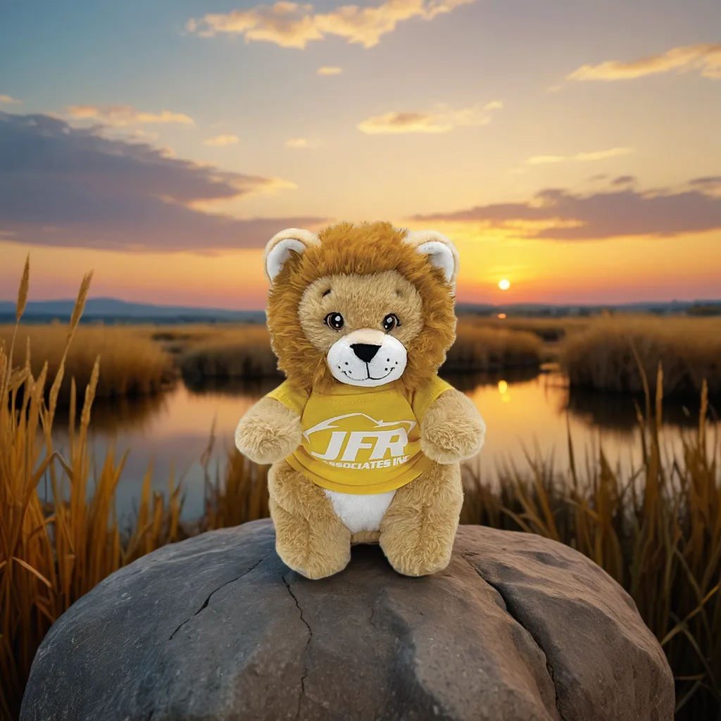 Eco-Friendly 10.5" Lion - Made from Recycled Fibers! 2