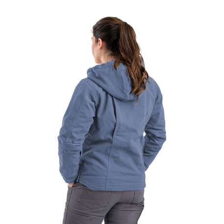 Berne Sherpa-Lined Softstone Duck Hooded Jacket 63