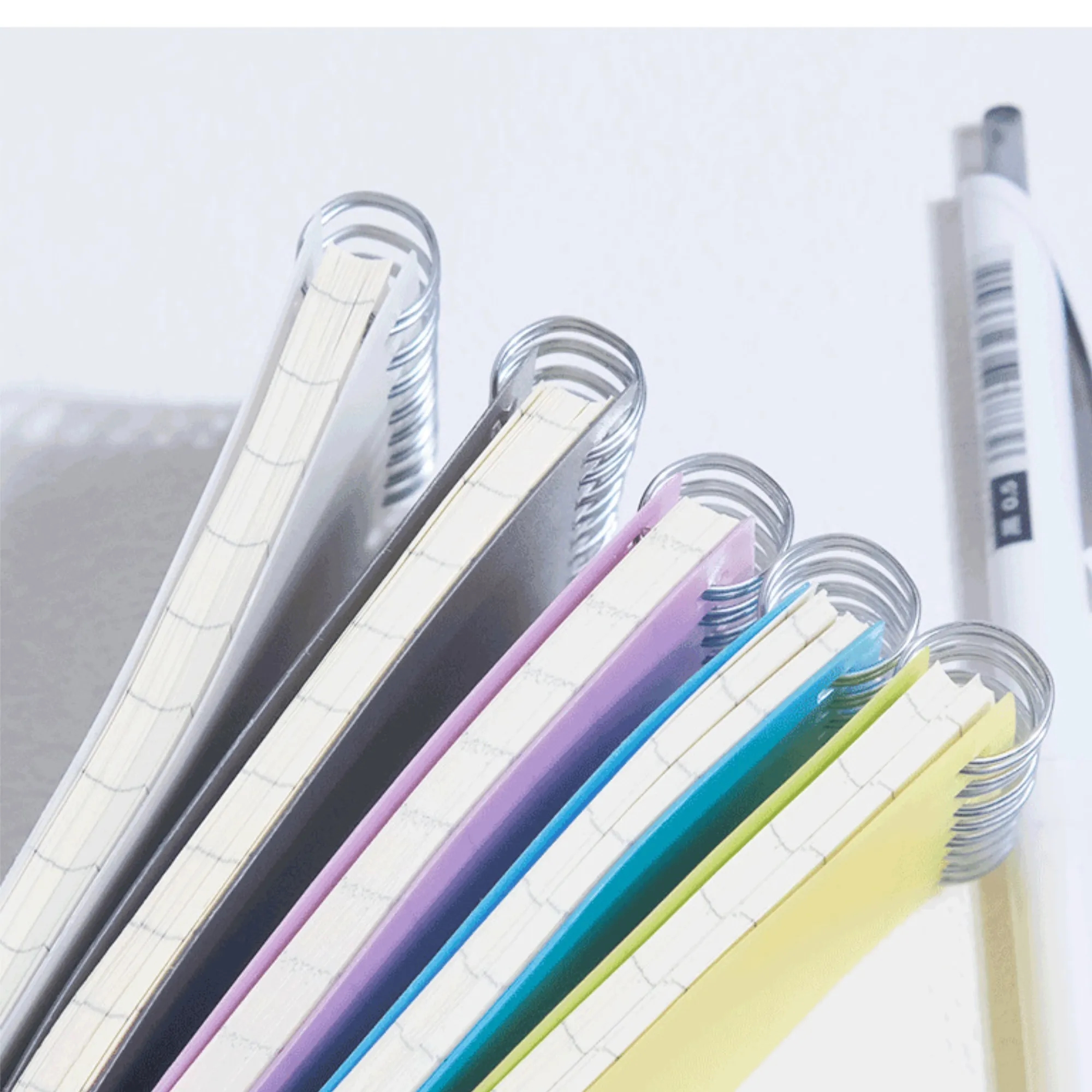 Portable Spiral Mini Jotter Notepad Pocket Notebook 4