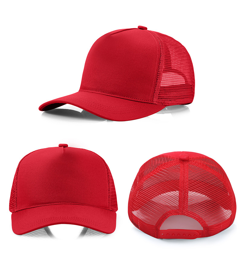 5 Panel Mesh Baseball Cap 3