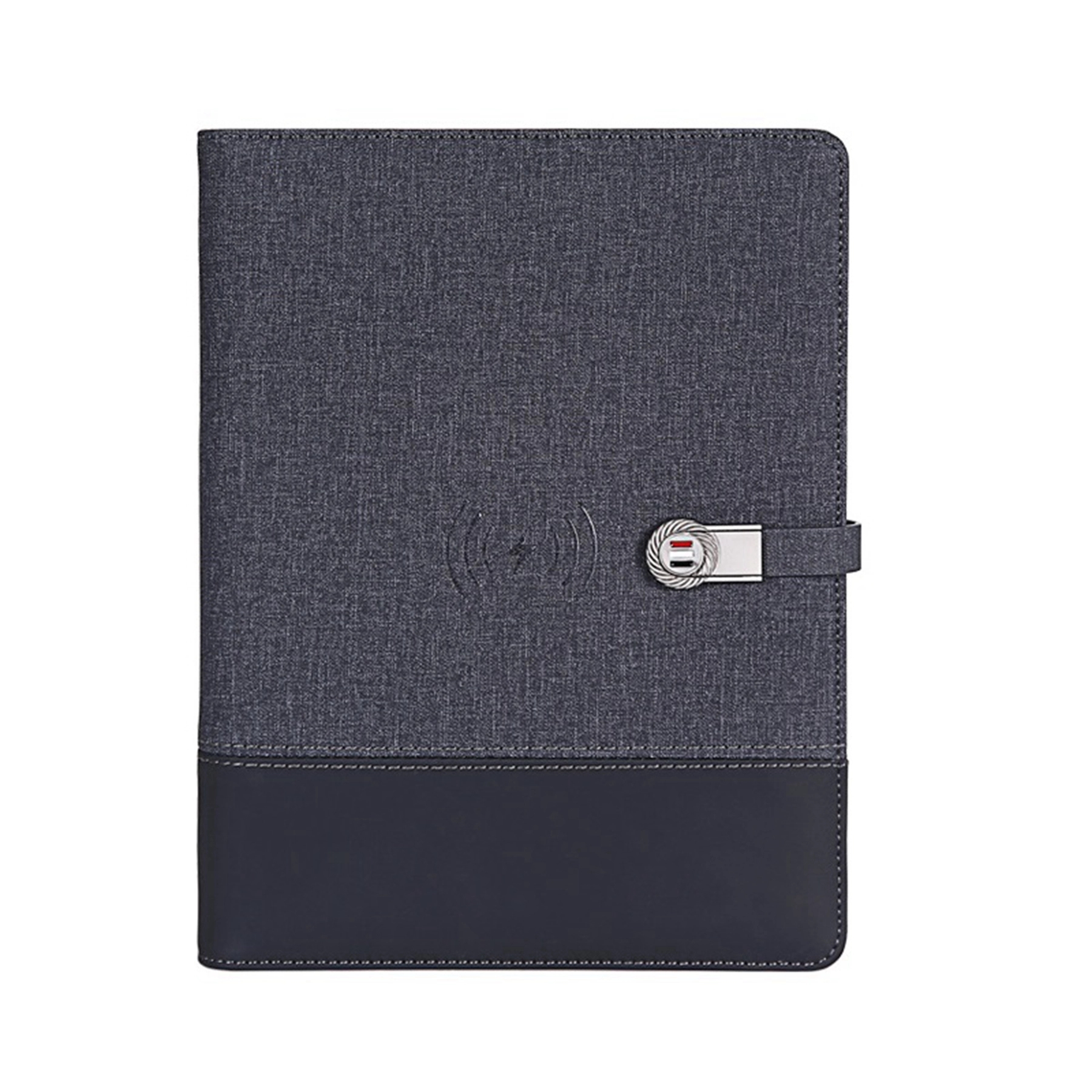 A5 Notebook with 8000 mAh Power Bank and Wireless Charger 5