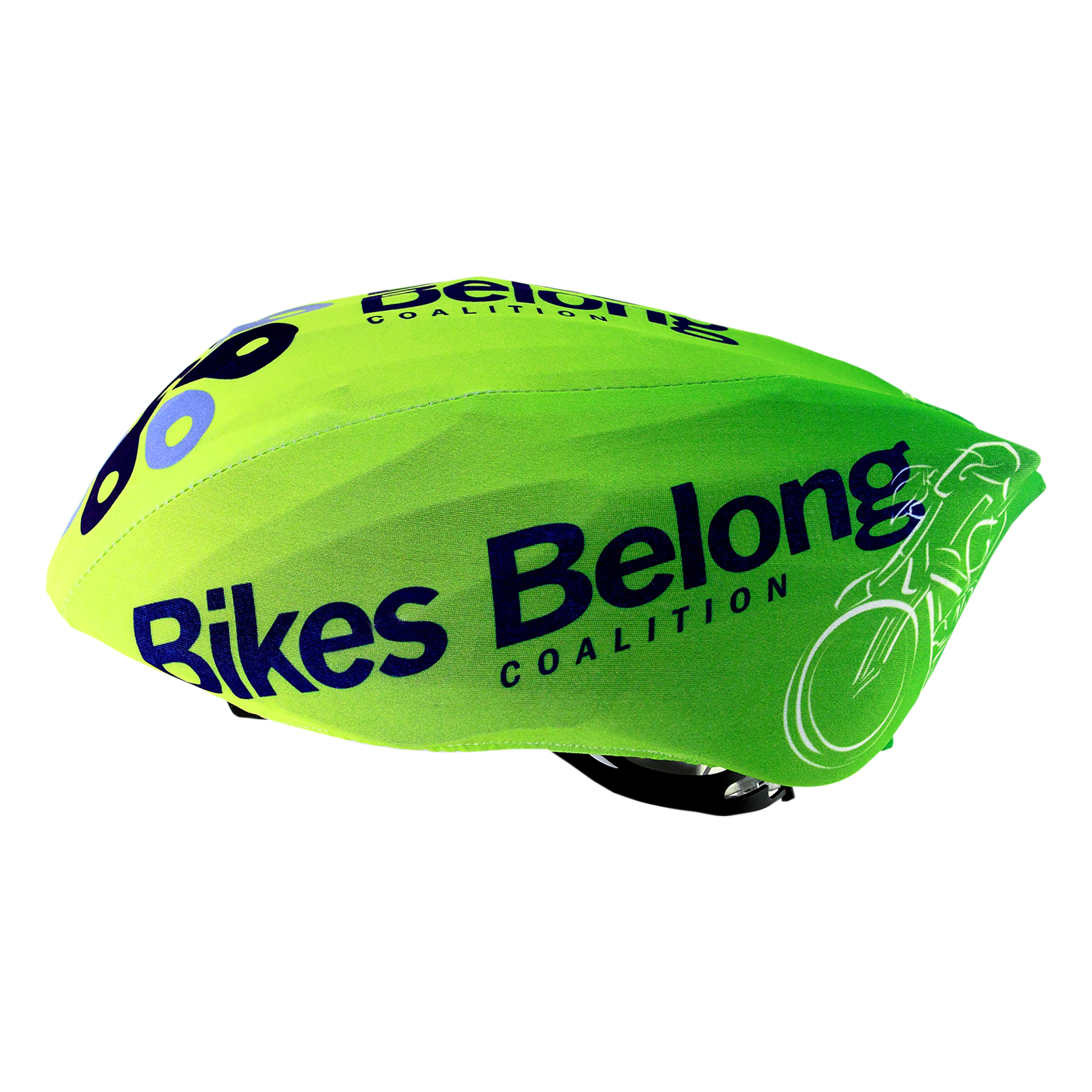 Bicycle Helmet Cover w/Full Color Imprint 1