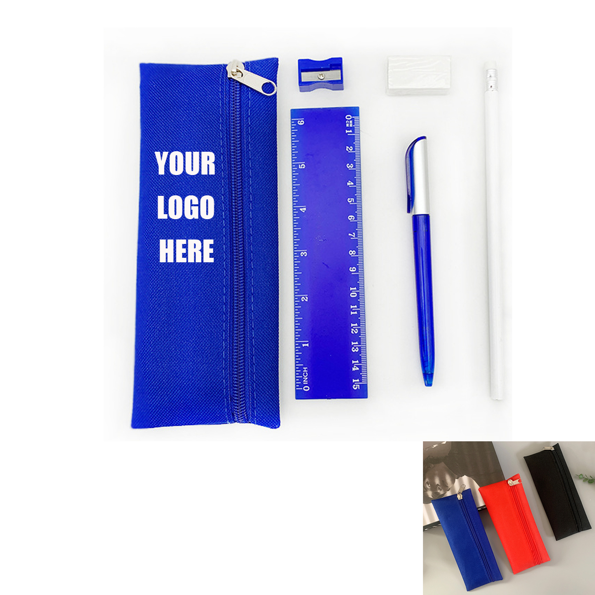 Pencil Case Stationery Set 1