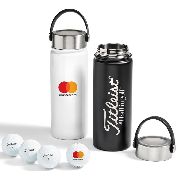 Titleist 4-Ball Custom Water Bottle 1