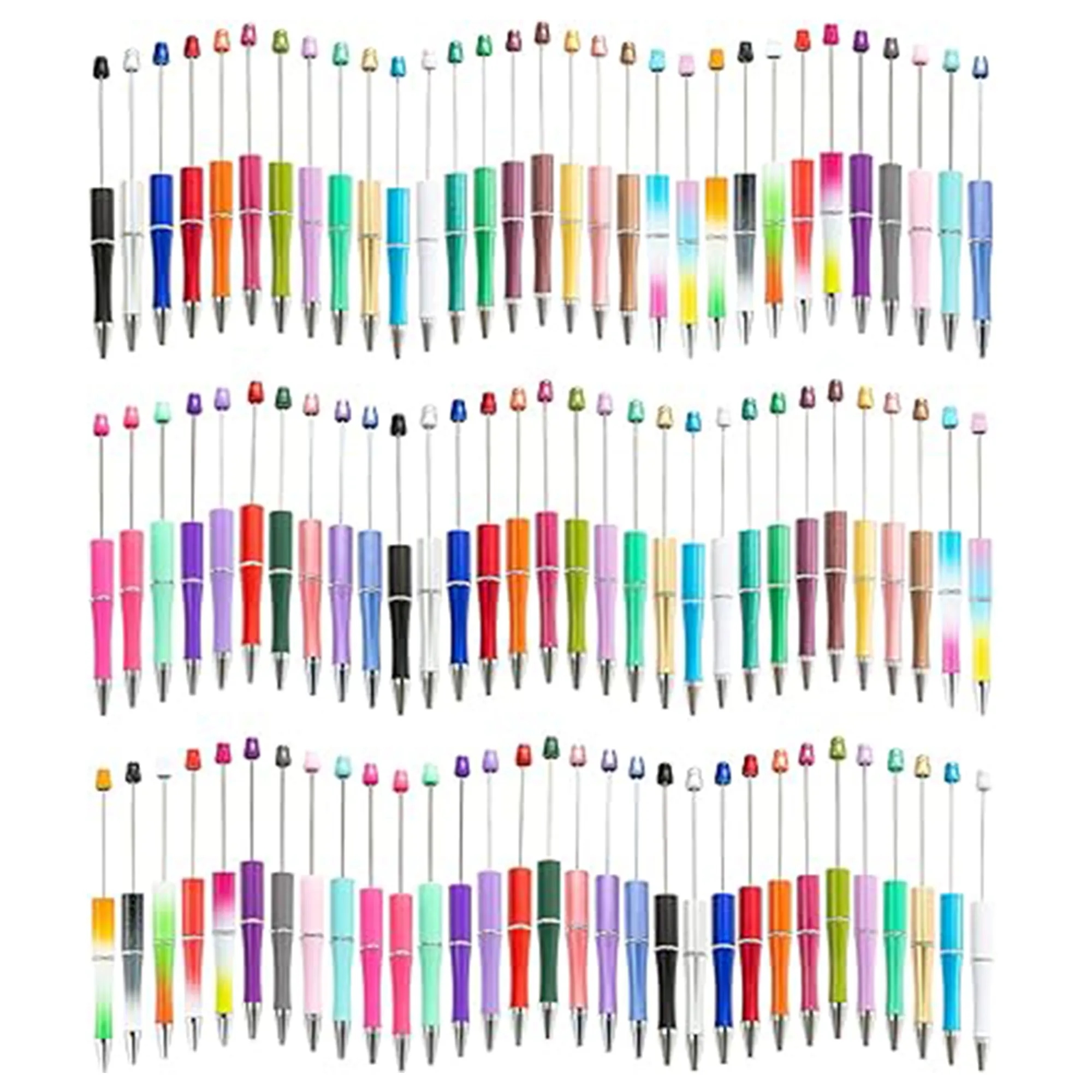 Plastic DIY Beadable Ballpoint Pen MOQ100 1