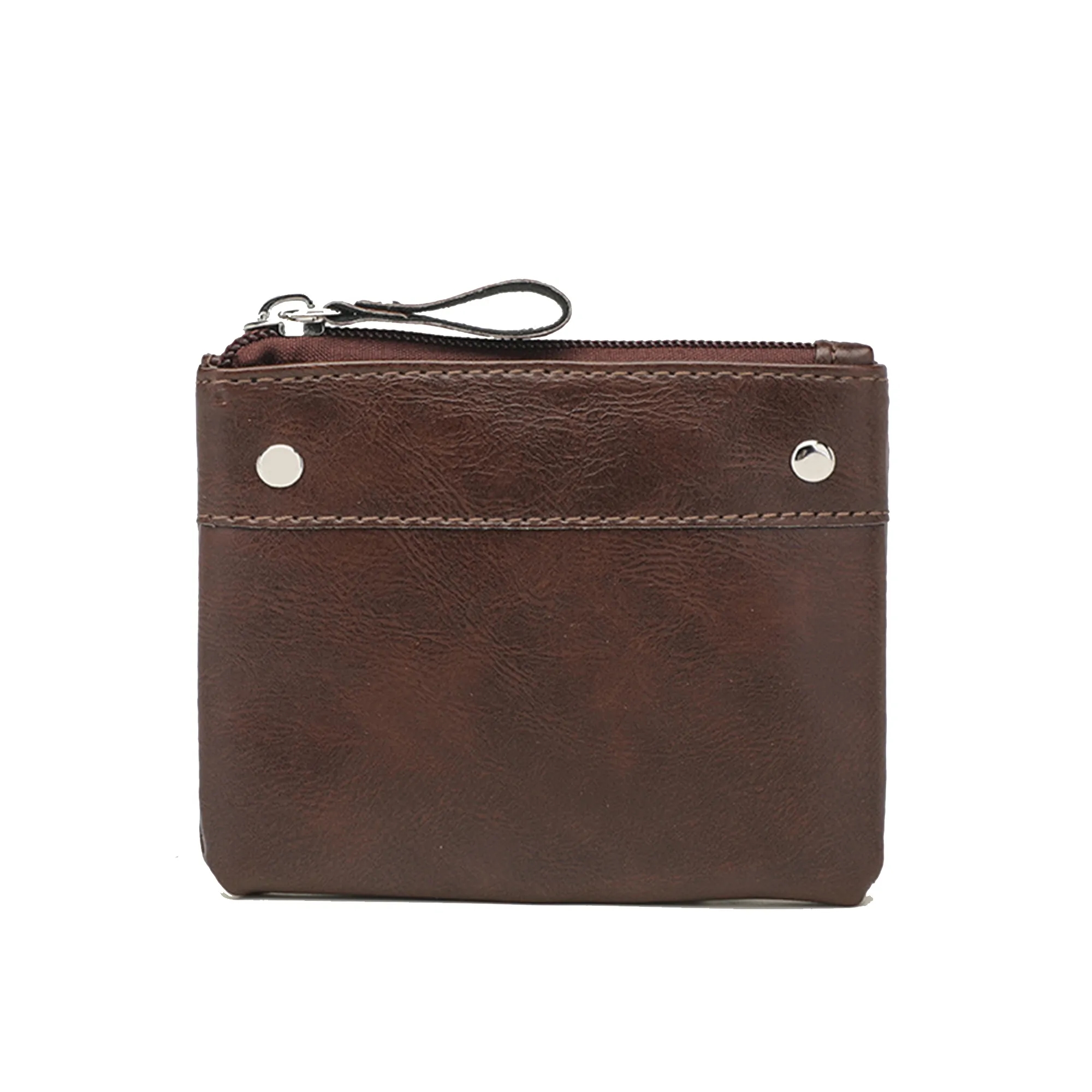 Vintage PU Coin Bag With Zipper 5