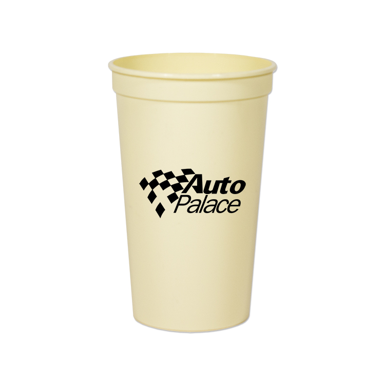 22 Oz. Smooth Colored Stadium Cup 18