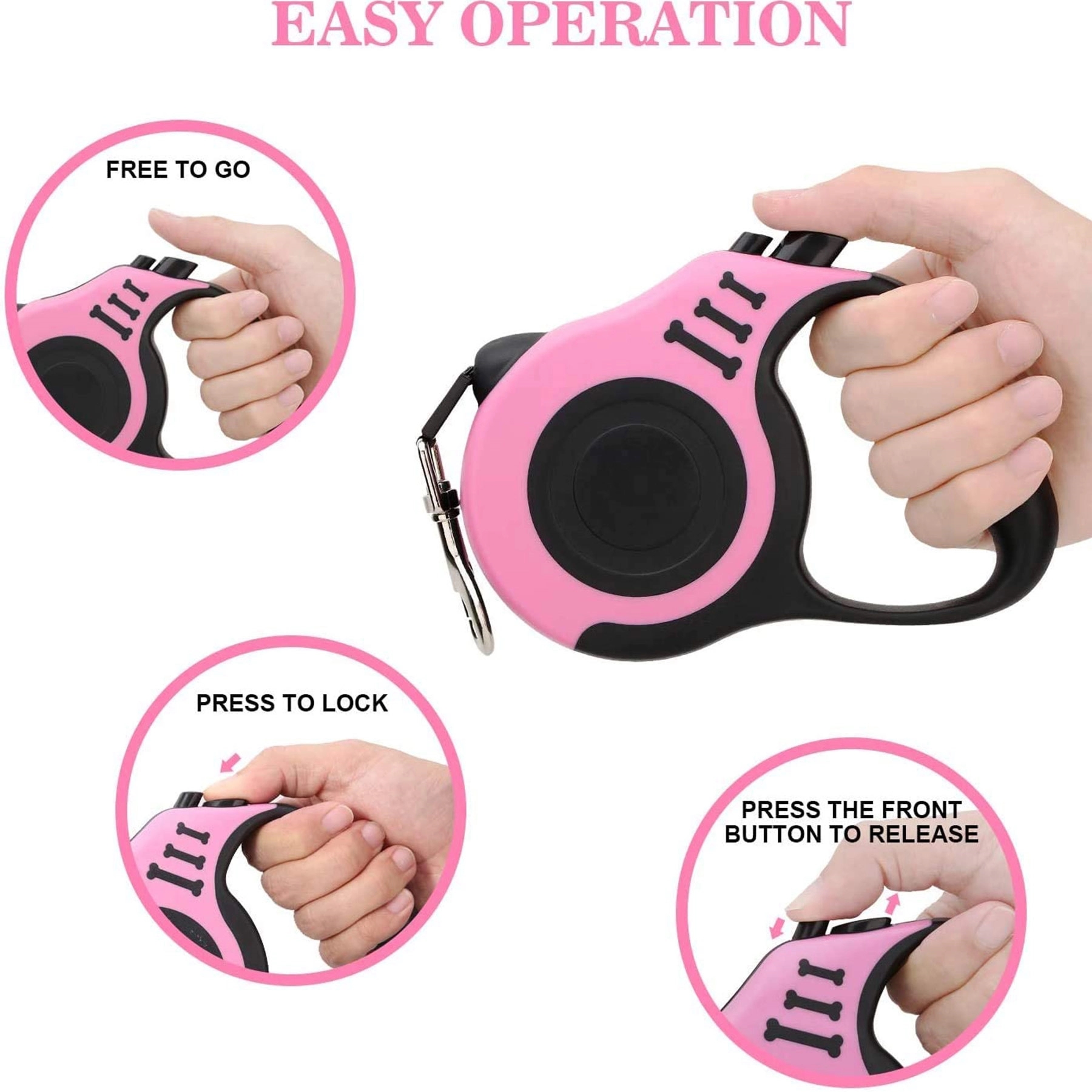 Retractable Dog Leash 2
