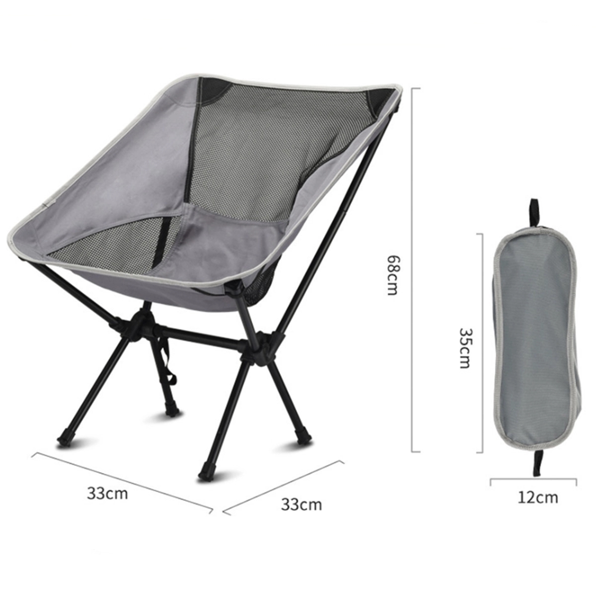 Ultra Light Portable Folding Outdoor Camping Beach Chair 4