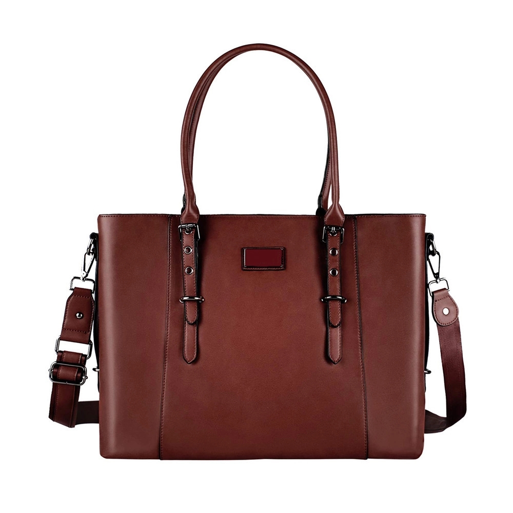 Pu Leather Laptop Tote Bag 3