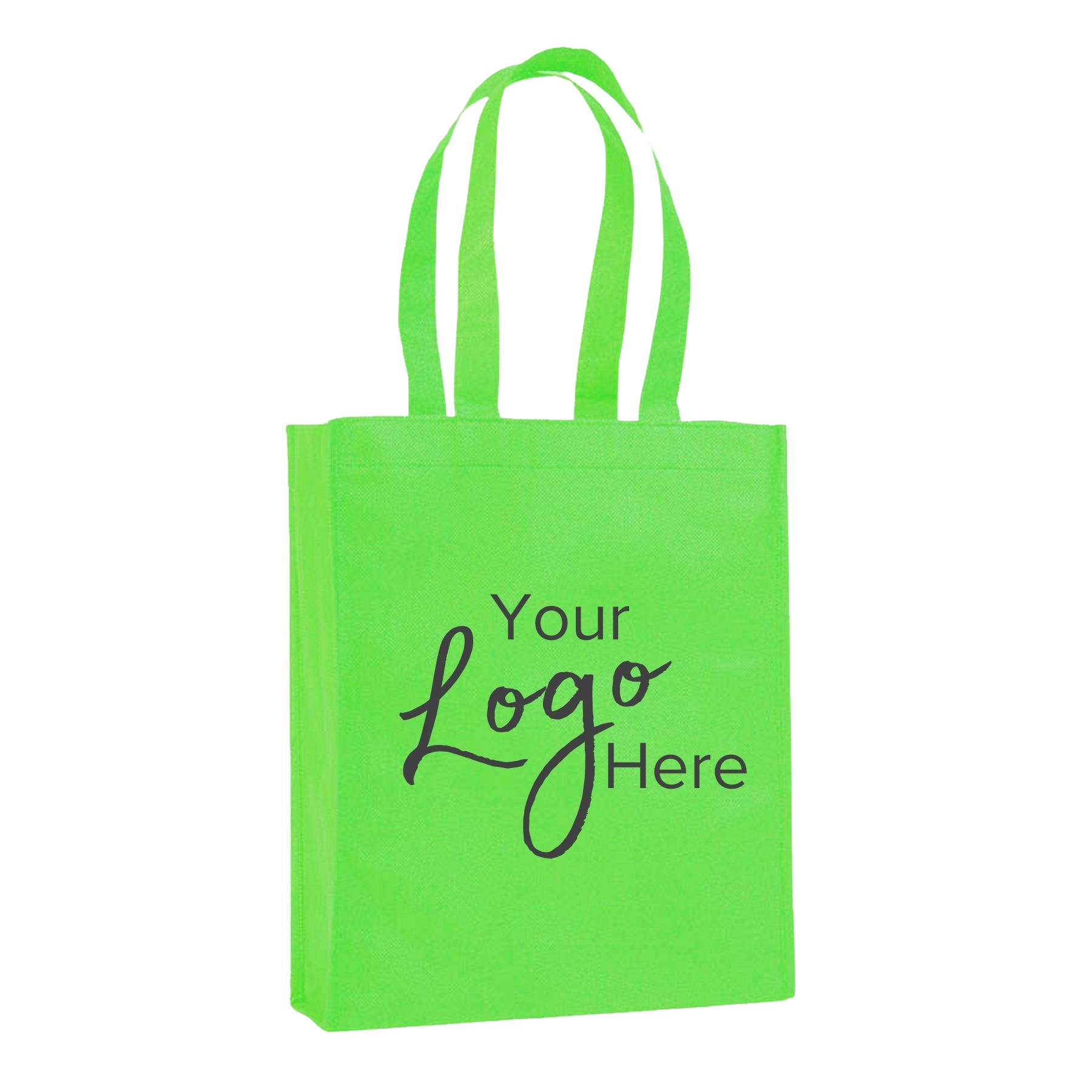 Non-Woven Small Shopper 10"W x 12"H x 3" Gusset Bag 18
