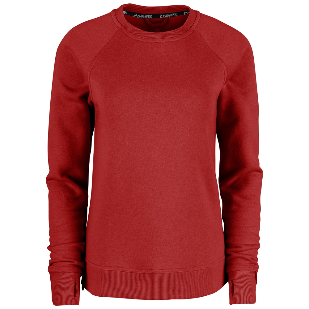 Victory Fleece Women's Split Hem Crew 5