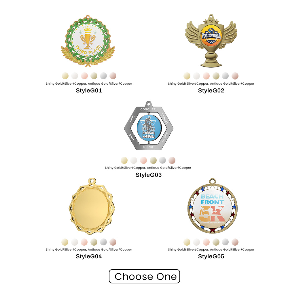 2" UV Printed Glory Medals 8