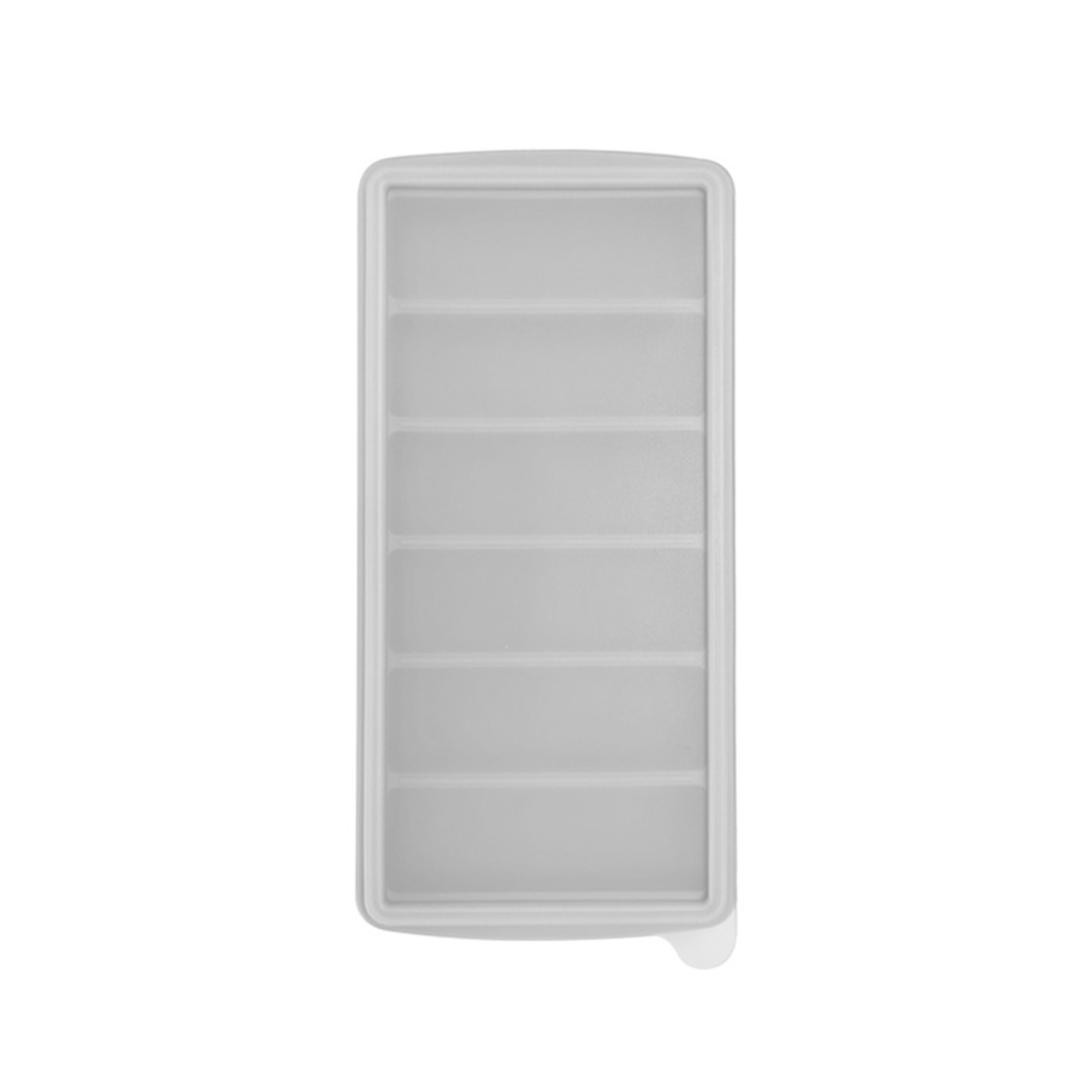Integrated Silicone Ice Tray One Piece Mold 9.7" X 4.6" X 1.6" 5