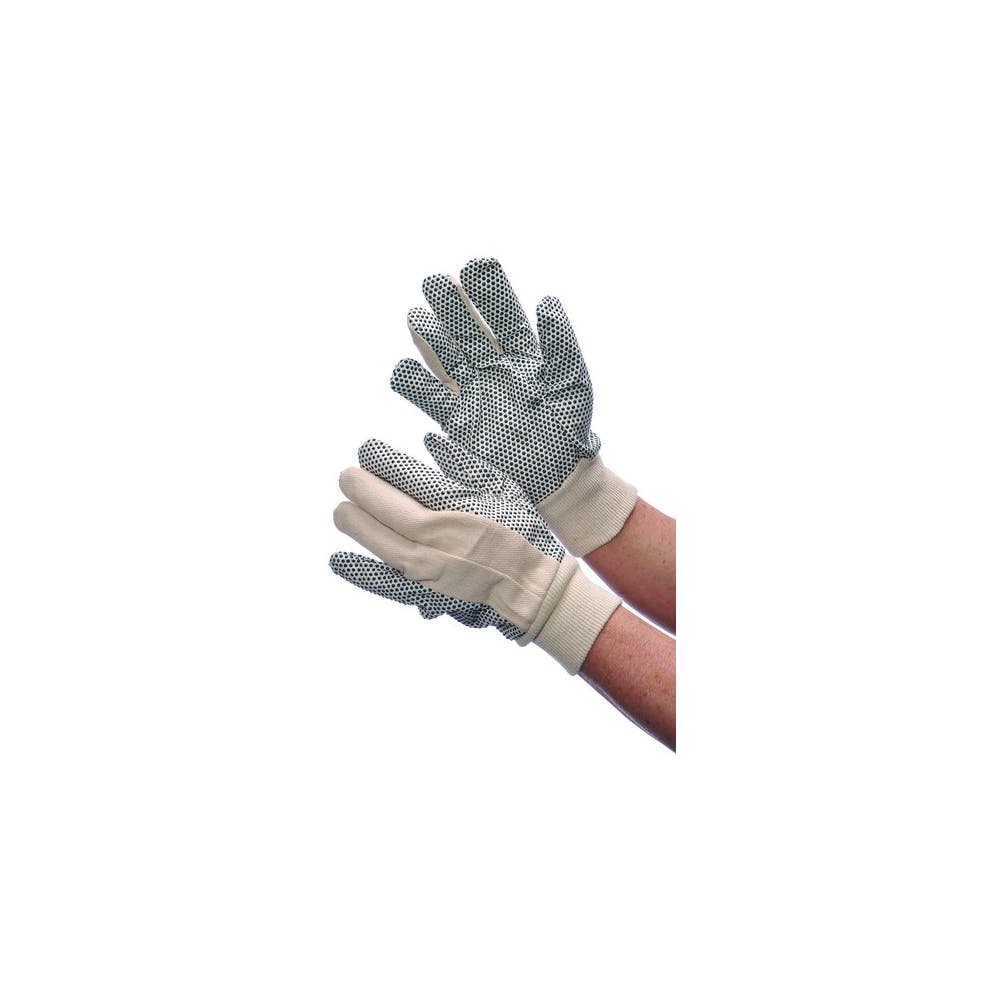 Men's Canvas Gloves - Black Dots 8 oz 1