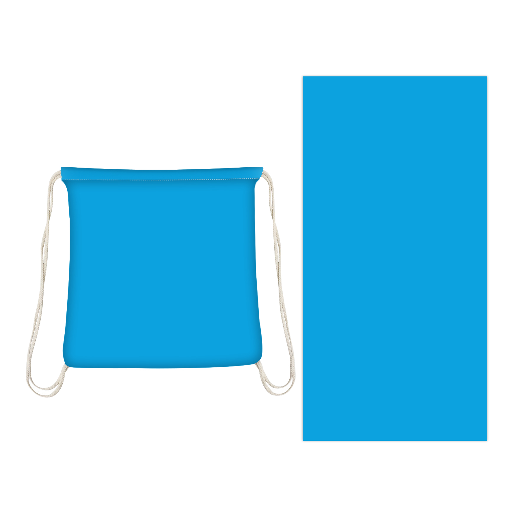 2-In-1 230gsm Dye-Sublimation Beach Towel With Packing Bag 6