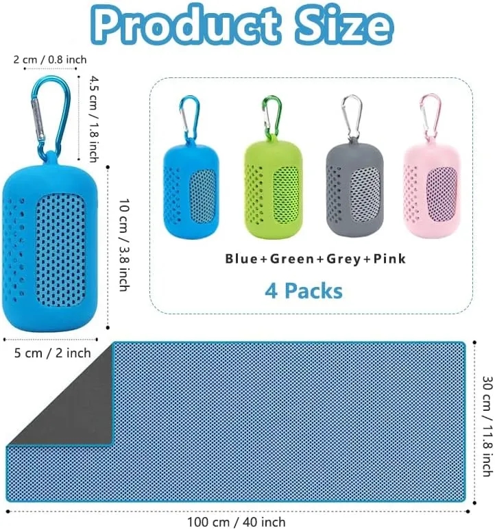 Microfiber Chilly Soft Breathable Gym Ice Towel 2