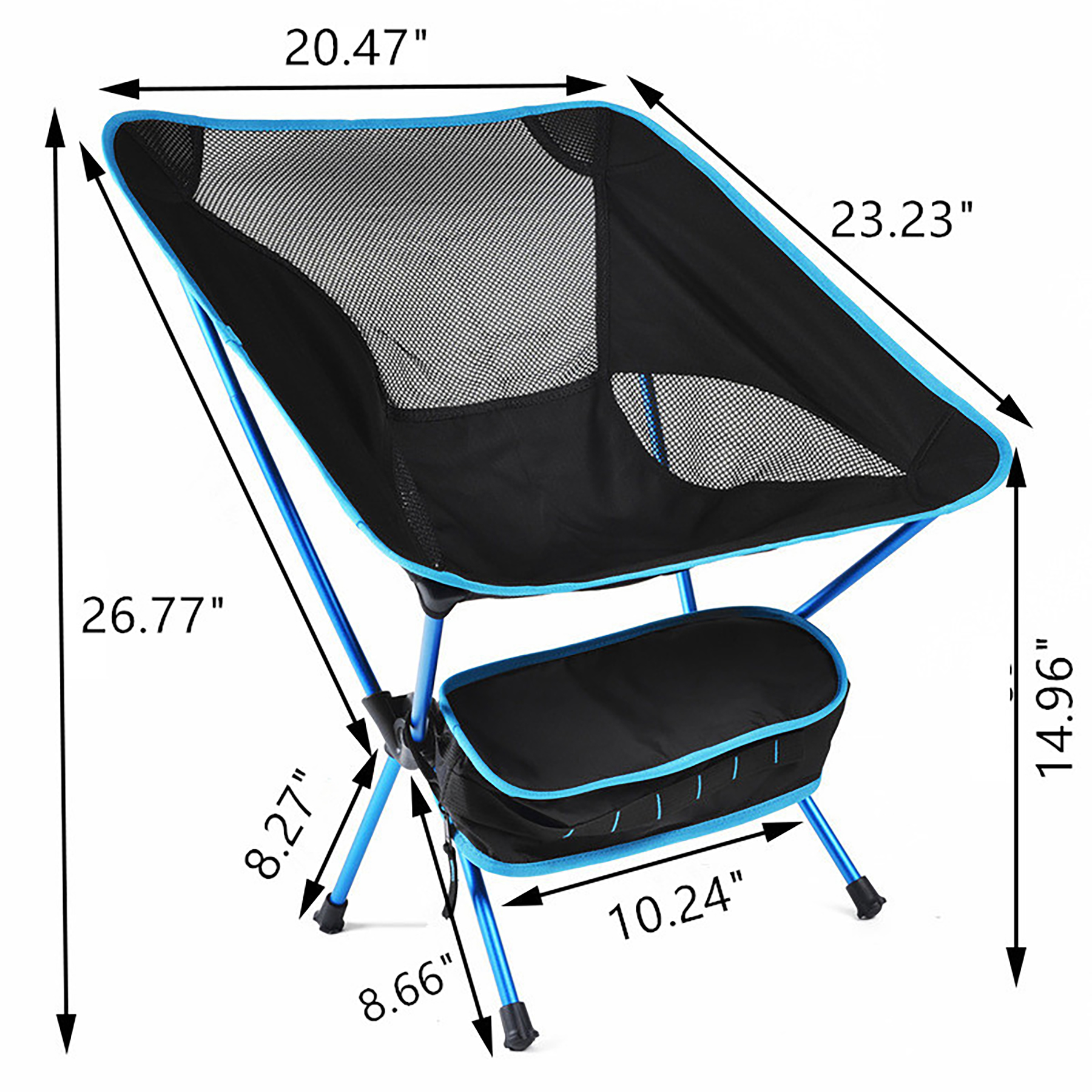 Camping Chair, custom folding chair with logo imprint 6