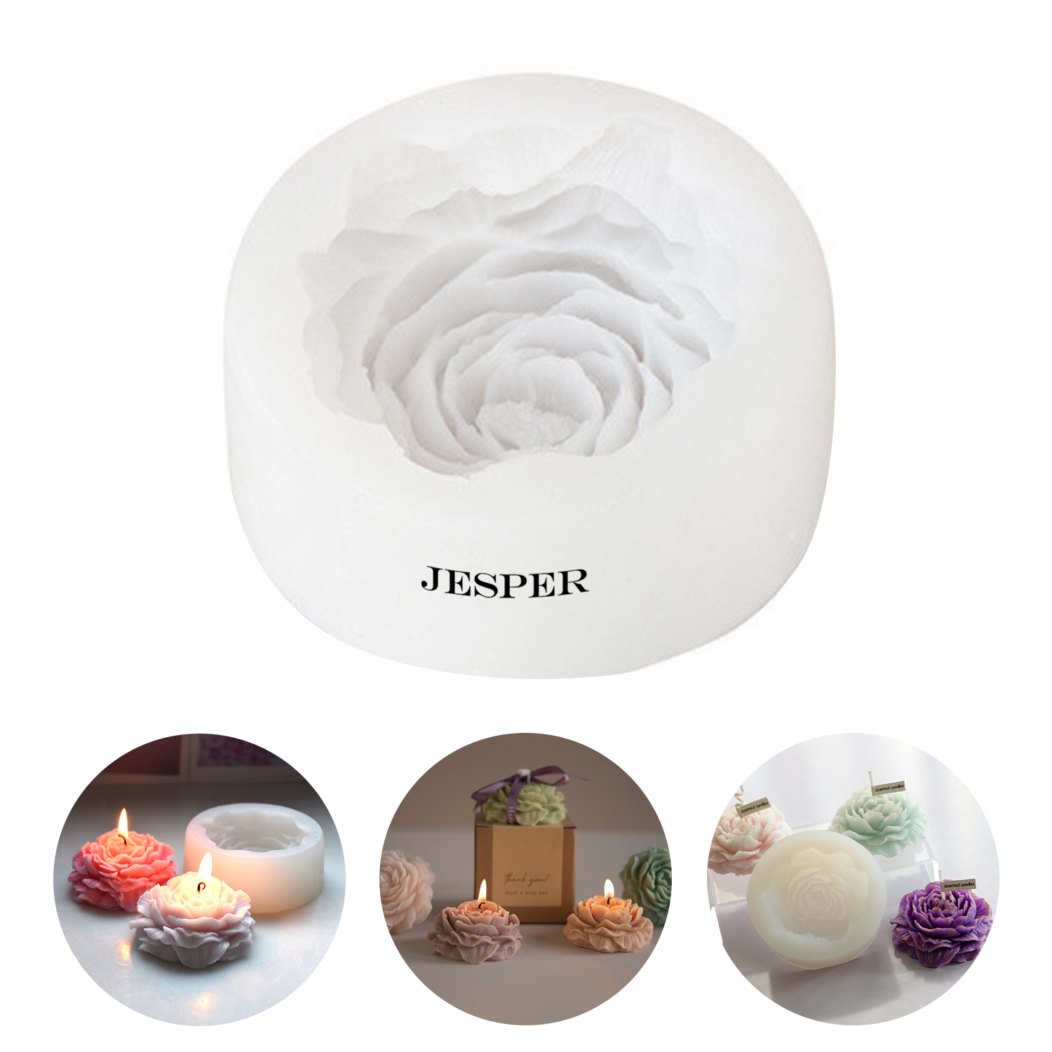 Flower Silicone 3D Cake Mold 3