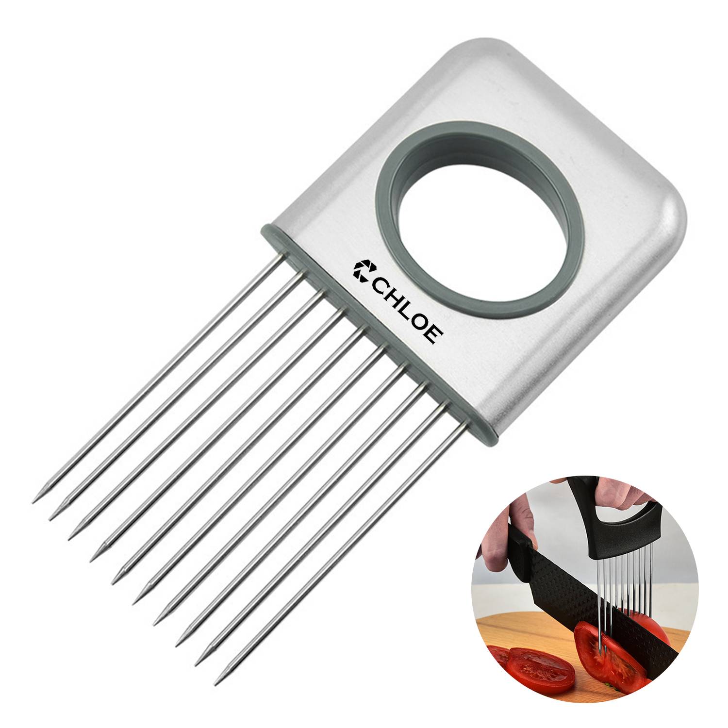 304 Stainless Steel Onion Insert Loose Meat Needle 4
