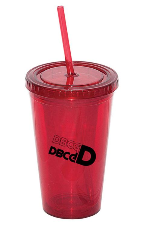 500 Ml. 17 Fl. Oz. Double Walled Tumbler With Straw 2