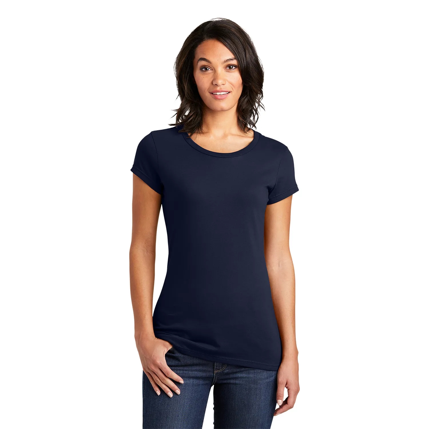 DISTRICT WOMEN'S FITTED VERY IMPORTANT TEE 8