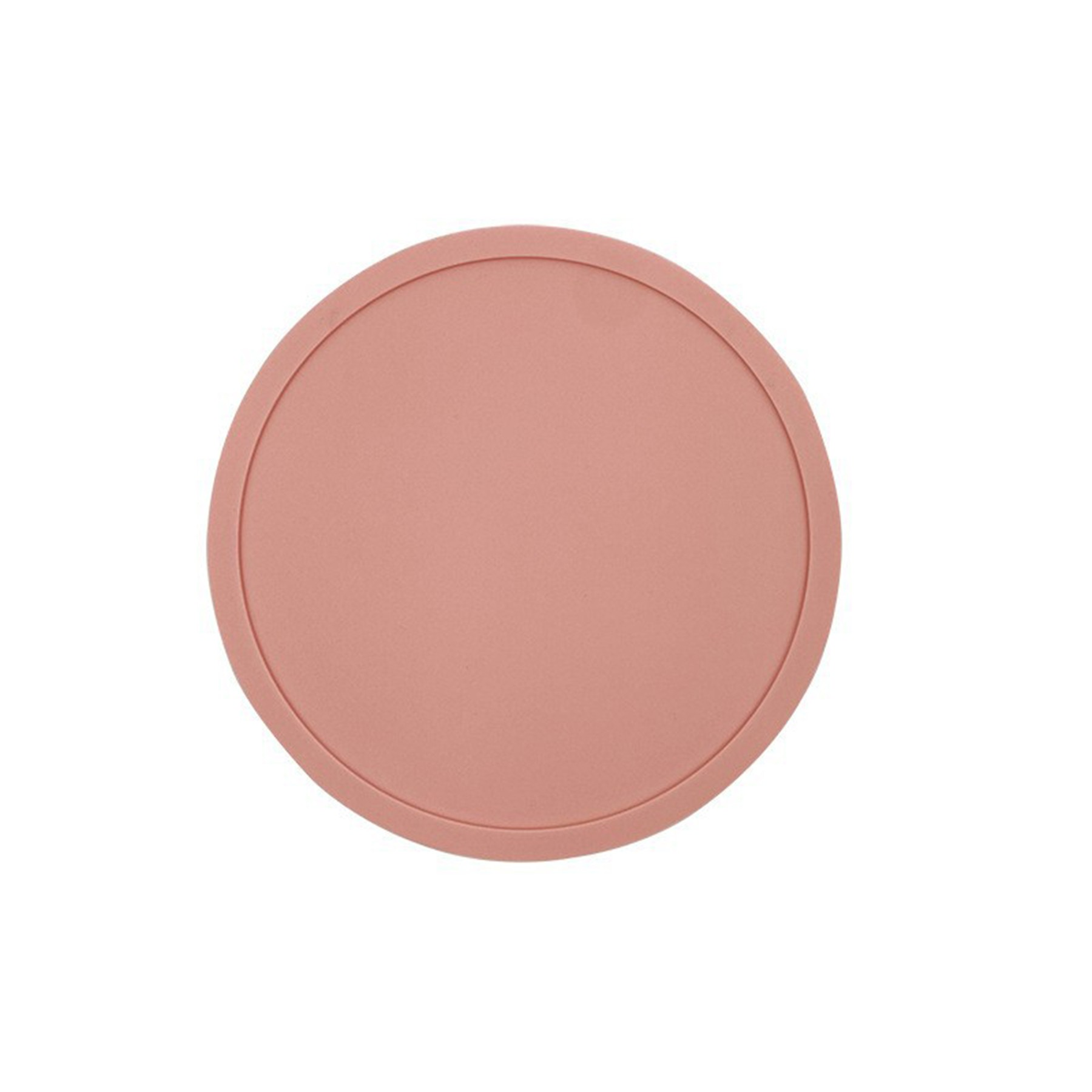 Silicone Coaster Round Food Grade Non-Slip Tea Coaster Cover 3