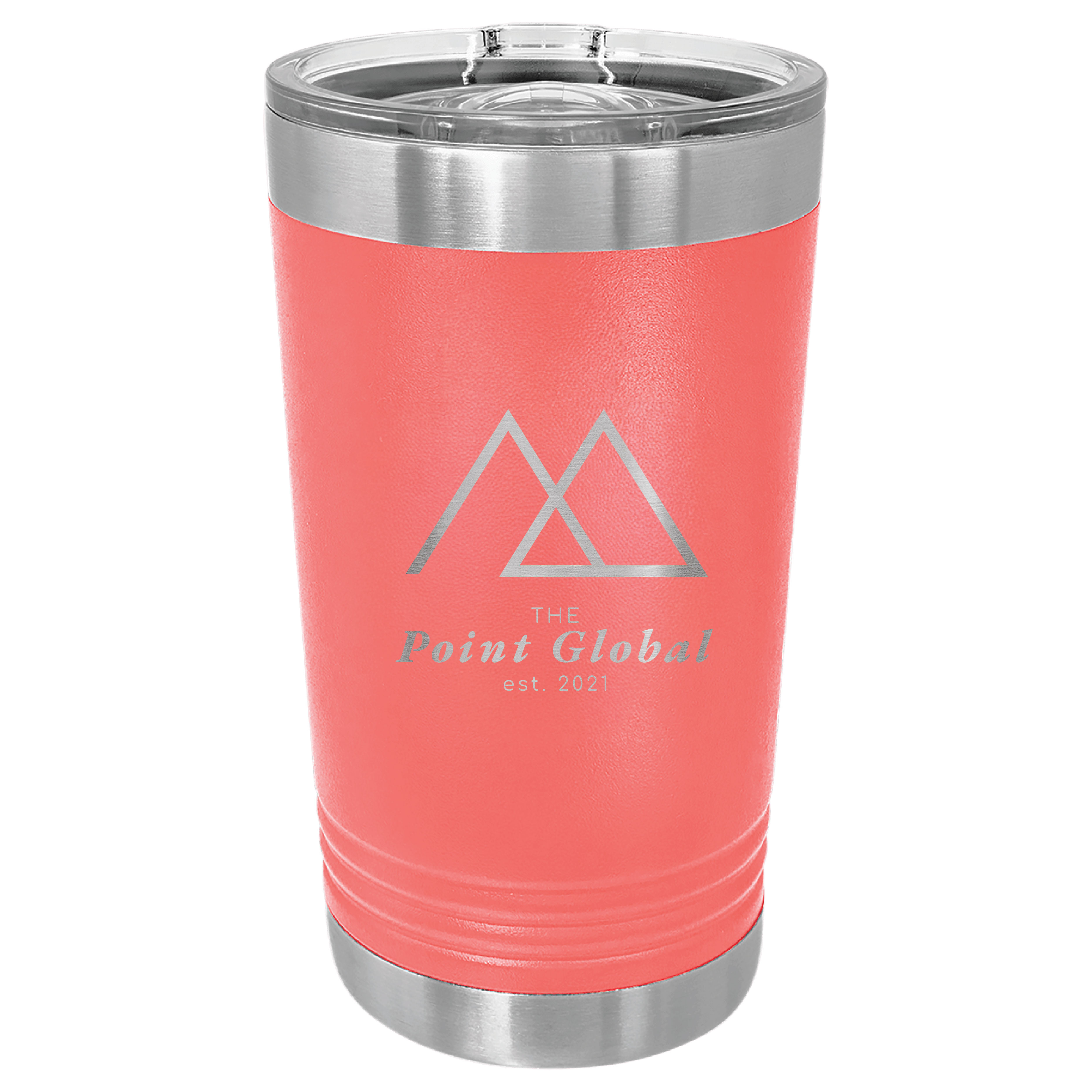 Polar Camel 16oz Stainless Steel Pint w/ Sliding Lid 14