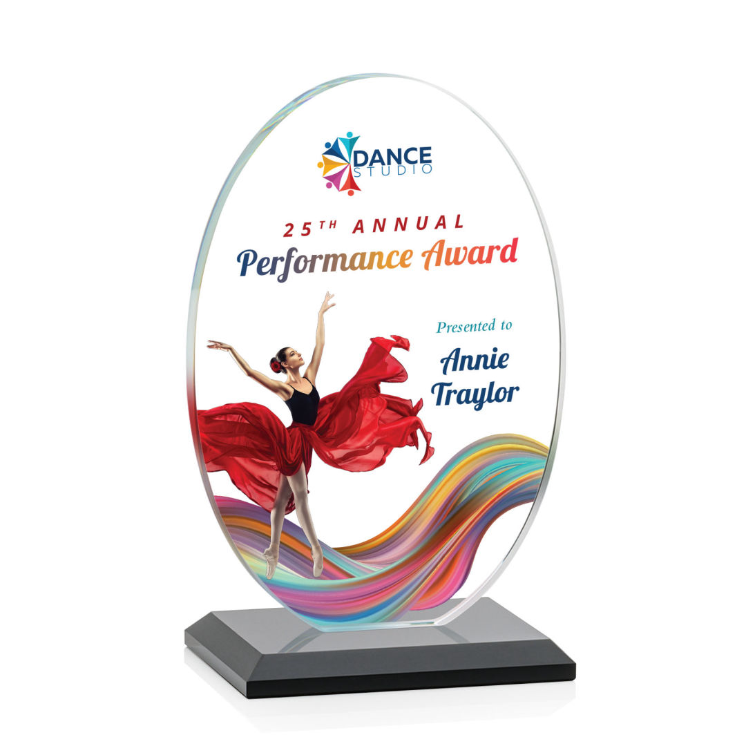 Austin (Vert) VividPrint™ Award - Black 10