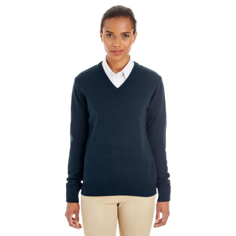 Harriton Ladies' Pilbloc™ V-Neck Sweater 4