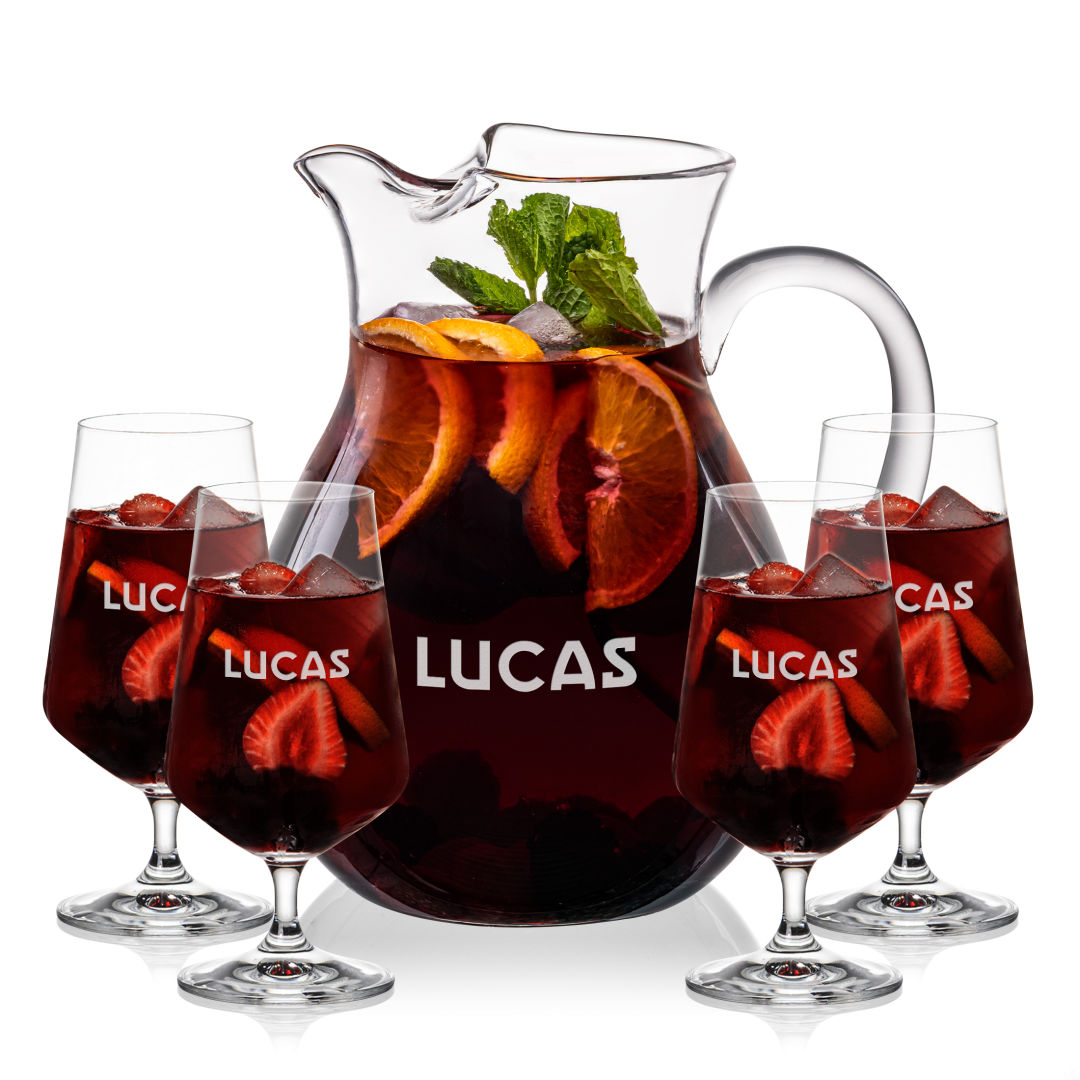 Montclair Pitcher & Breckland Cocktail Set 4