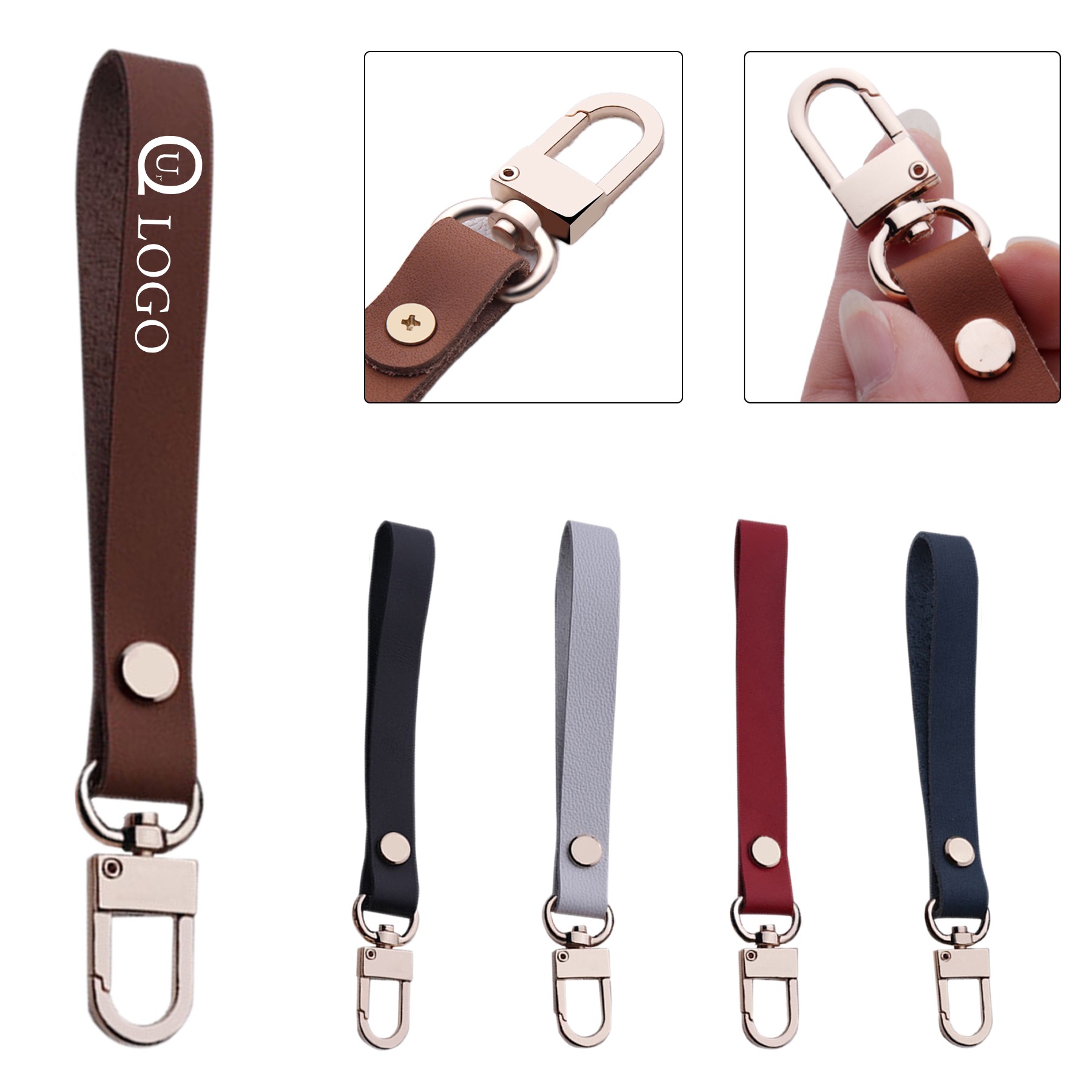 Leather Keychain