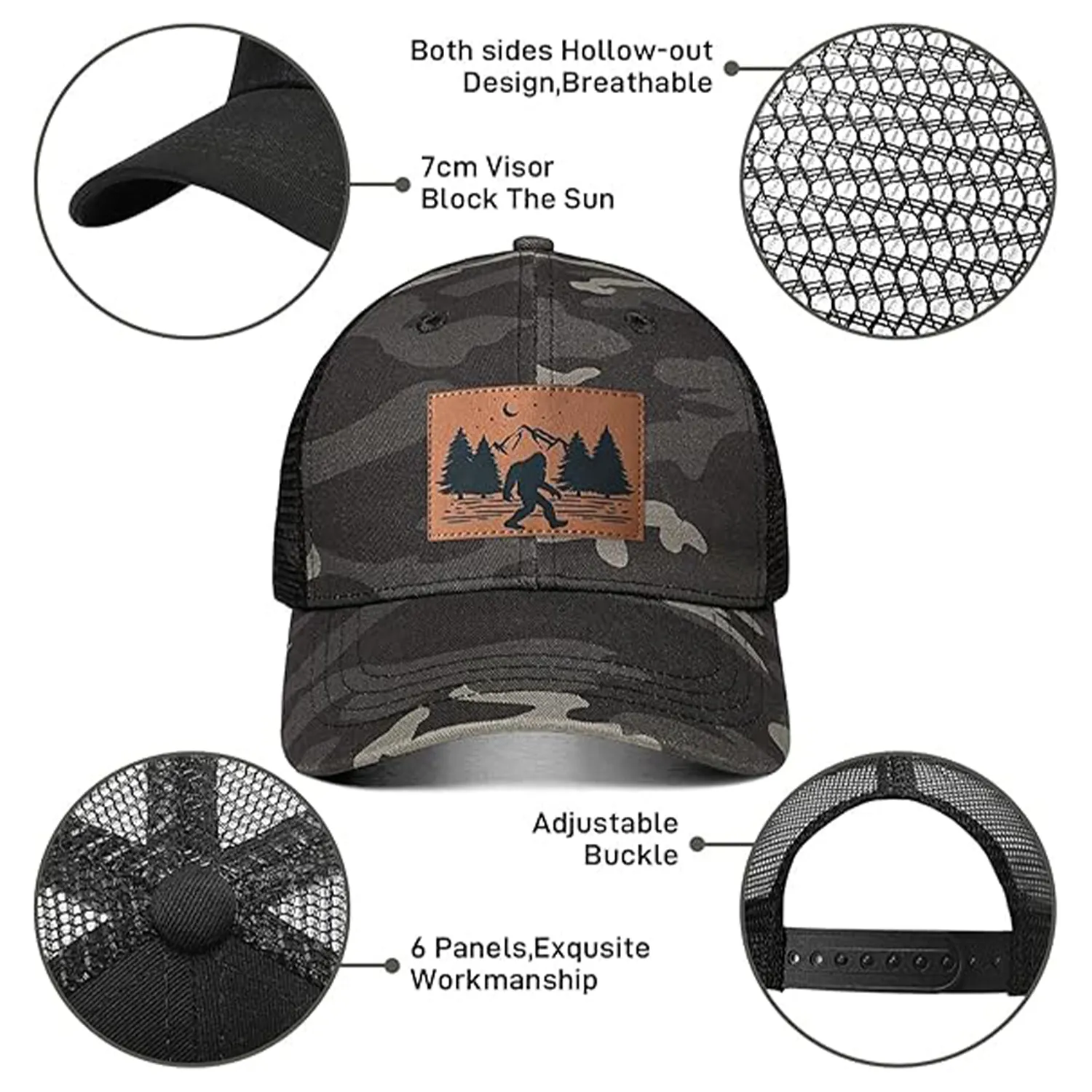 Adjustable Peaked Cap 2