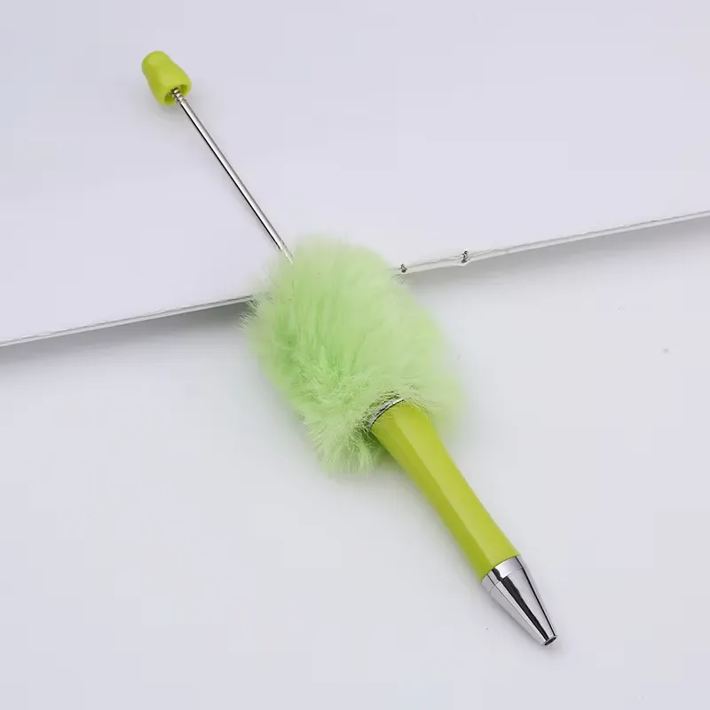 Creative Cute Plush Ball Ballpoint Pen 7
