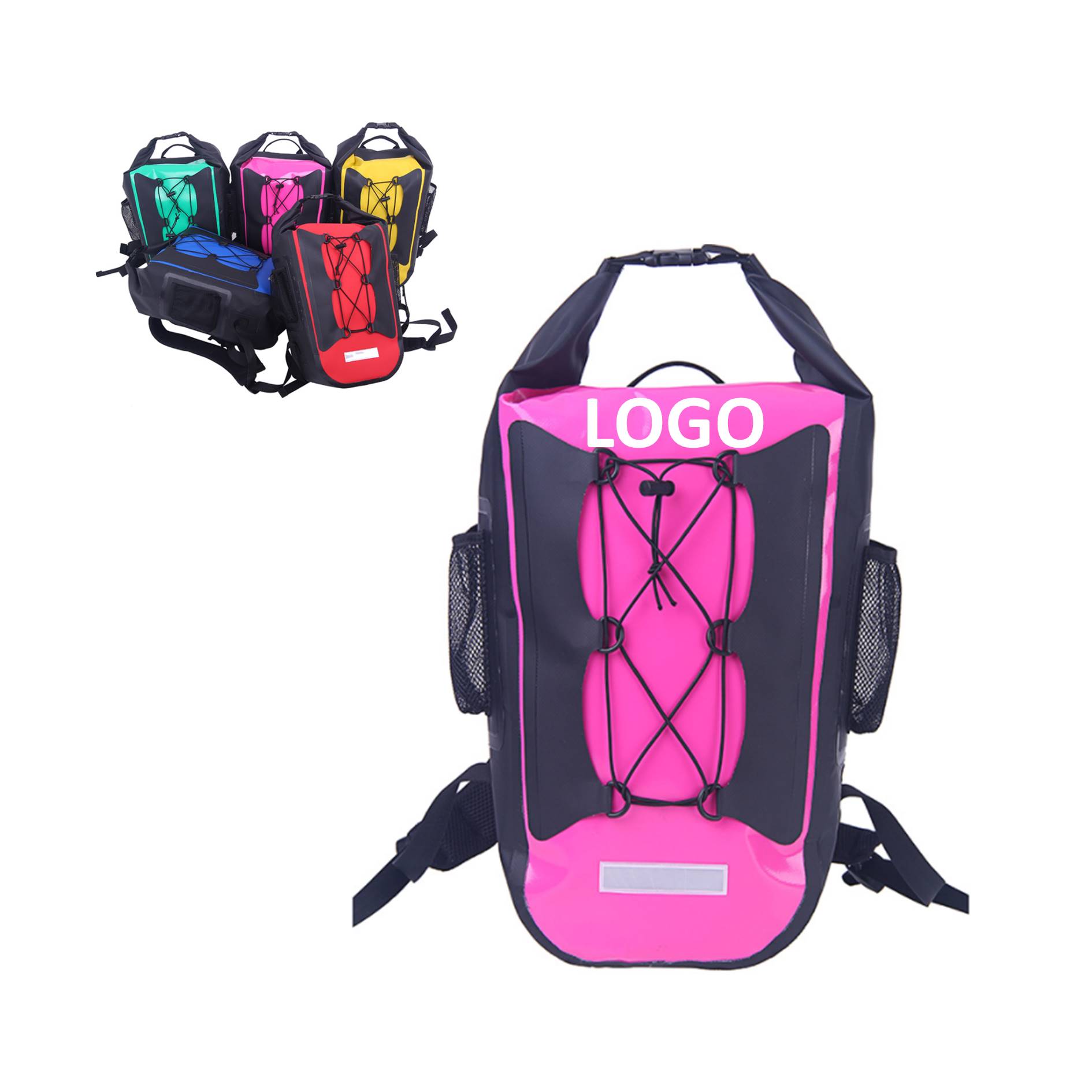 Outdoor Rafting Camping Waterproof Backpack 2