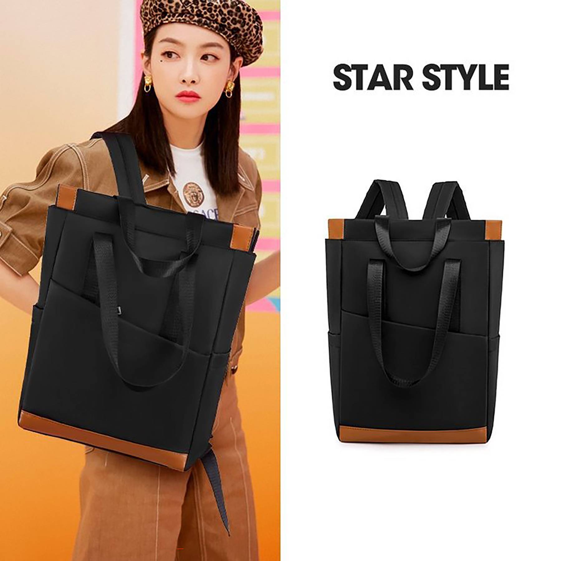 Nylon Leisure Bags Female Travel Backpack 5