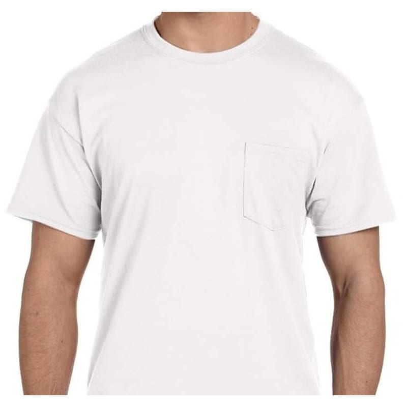 Gildan DryBlend® 5.6 Oz., 50/50 Pocket T-Shirt 4